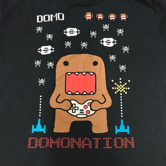 DOMO "Domonation" Space Invaders T-Shirt Sz M - Picture 1 of 3